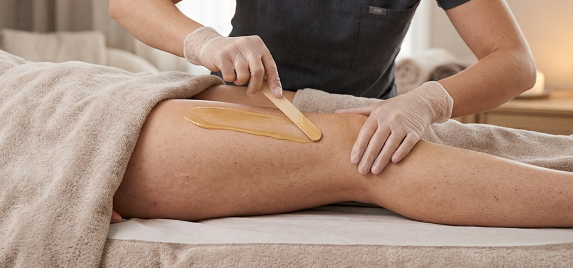 Half Leg Upper Waxing in Ottawa