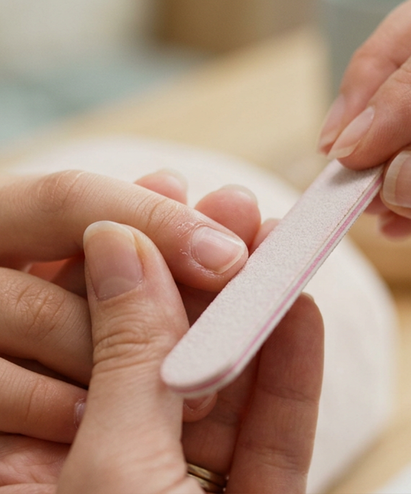Kid's Manicure process