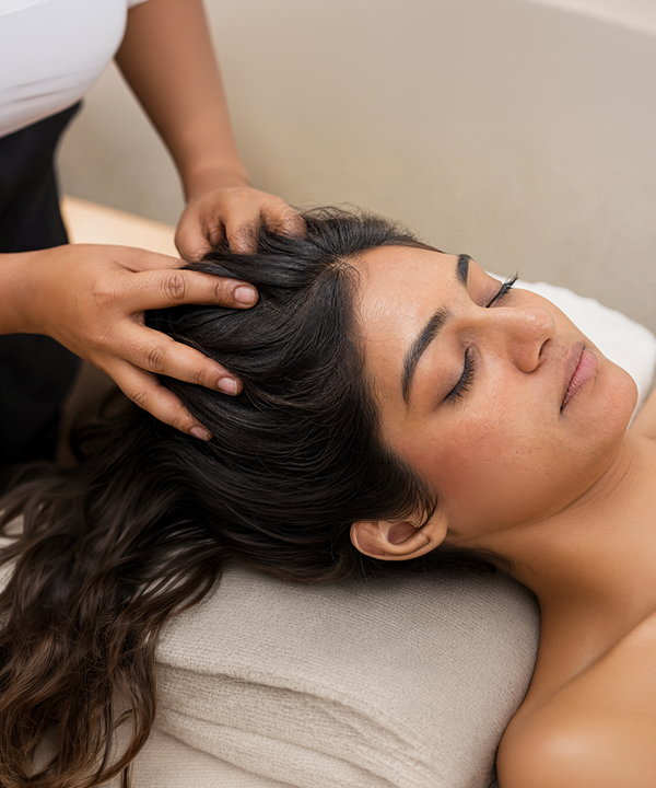 Indian Head Massage in Ottawa process