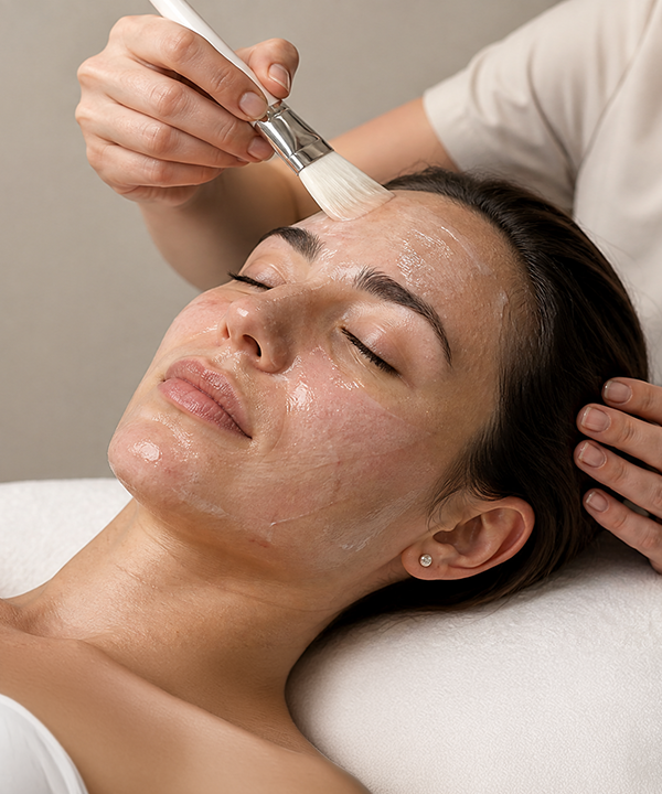Acne Clarifying Peel process