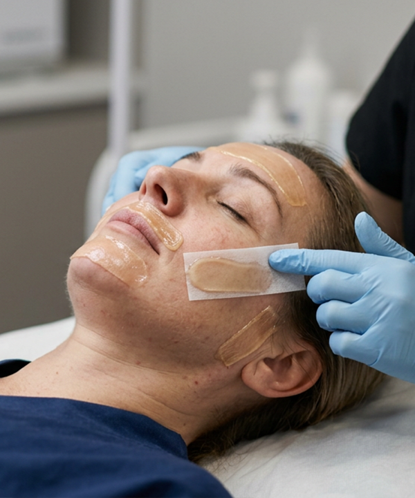Full Face Waxing in Ottawa process