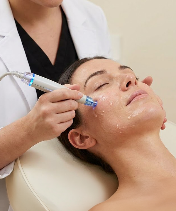 HydraFacial process