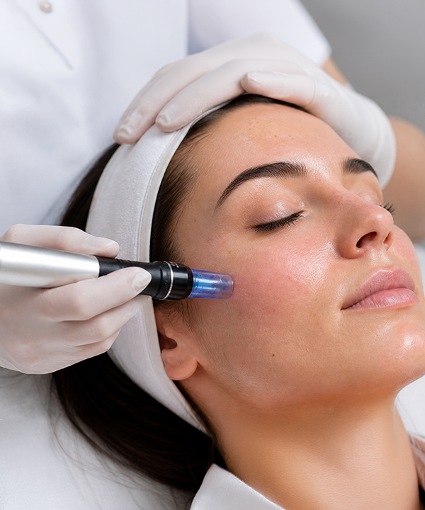 Microneedling process