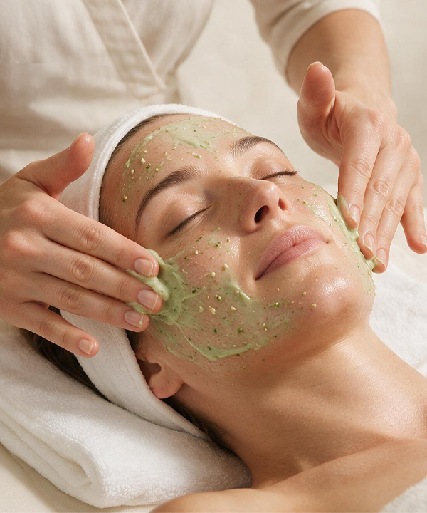 Signature Eminence Organic Facial process