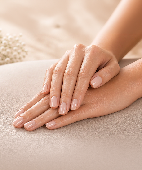 Luxury Manicure with Regular/Shellac Polish process