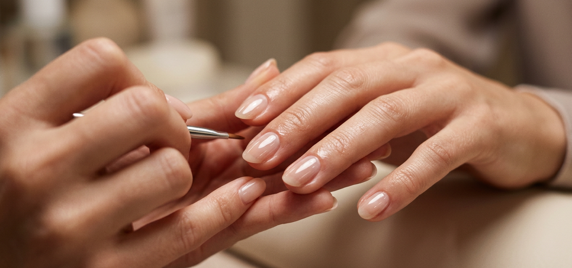 Signature Manicure with Regular/Shellac Polish