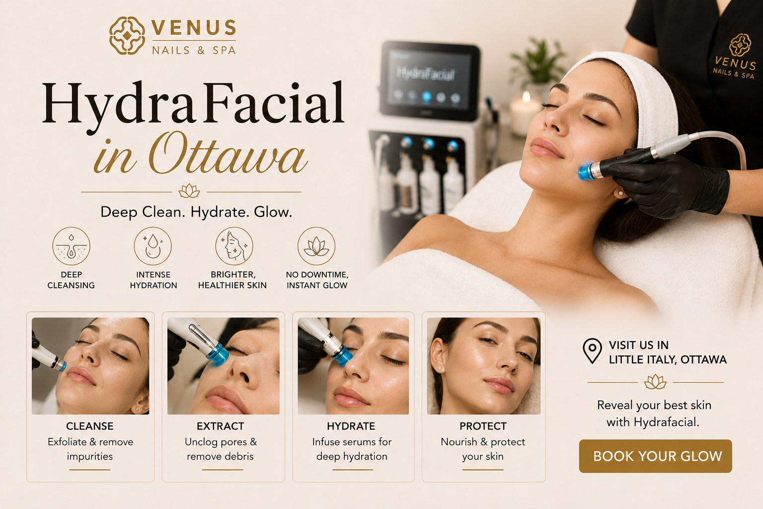 HydraFacial Near Me in Ottawa: The Complete Guide to Instant, Glowing Results