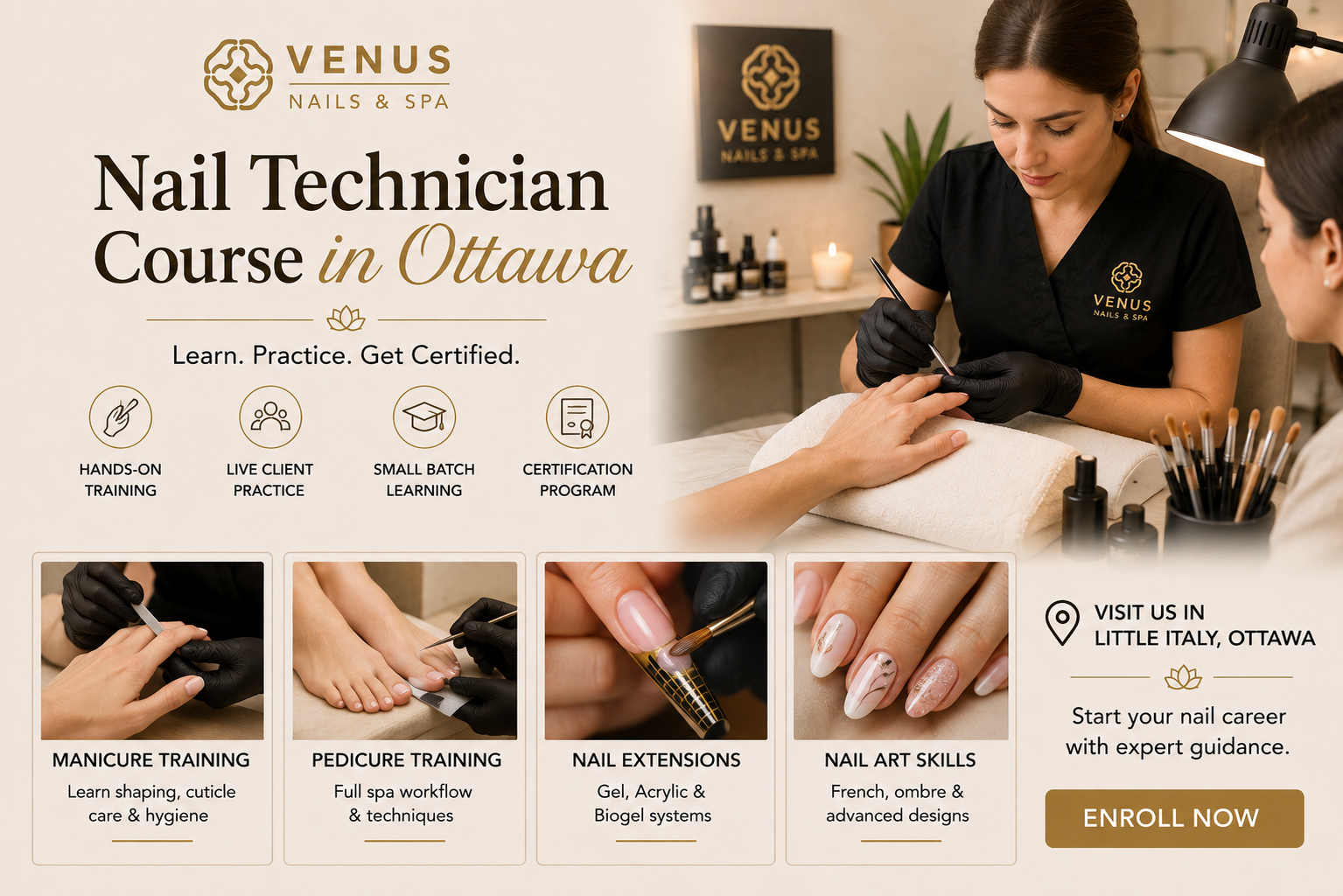 Nail Technician Course in Ottawa To Become Certified